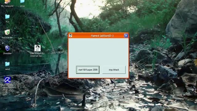 Fight between my Virus and Kaspersky Antivirus, My virus won and disabling KIS 2008 смотреть онлайн