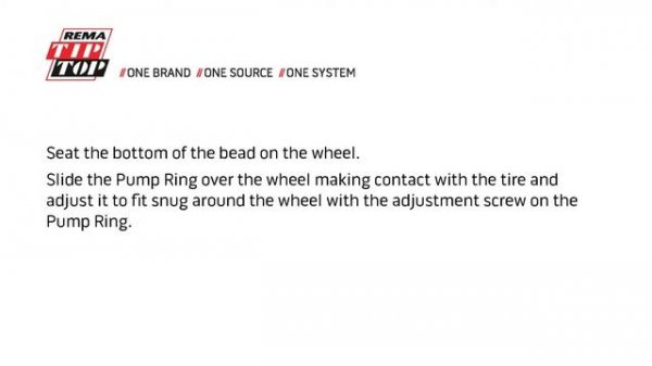 Rema Tip Top Pump Ring / Bead Seater Ring