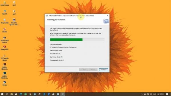 How MRT (malicious software removal tool) works in windows 10.