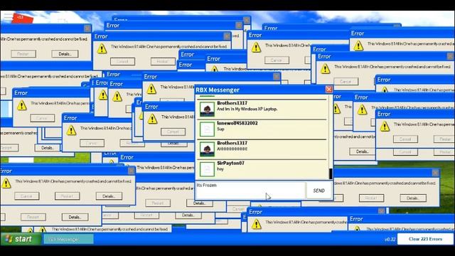My Windows XP LApToP hAs BEen iNfEctED. смотреть онлайн