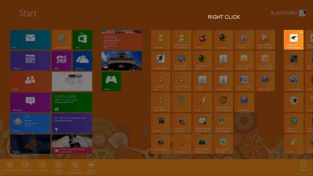 Remove short cut icon in Windows 8 смотреть онлайн