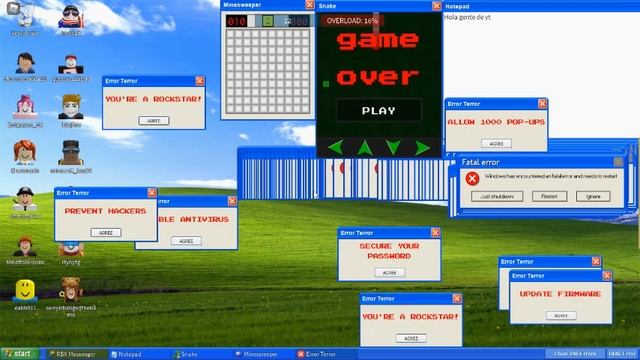 💾 Windows Error Simulator смотреть онлайн