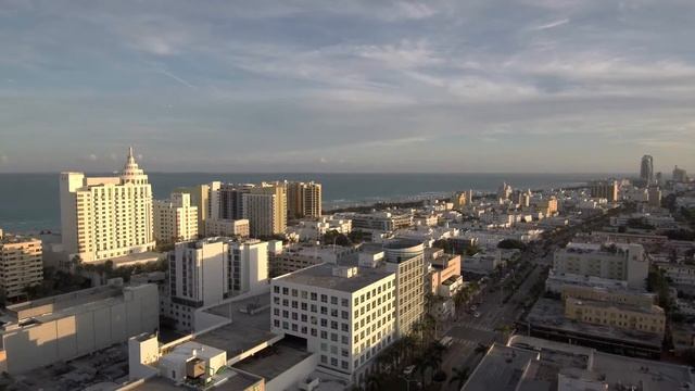 Miami Beach, Lincoln Rd, Colin Av Xiaomi Mi Drone 4k смотреть онлайн