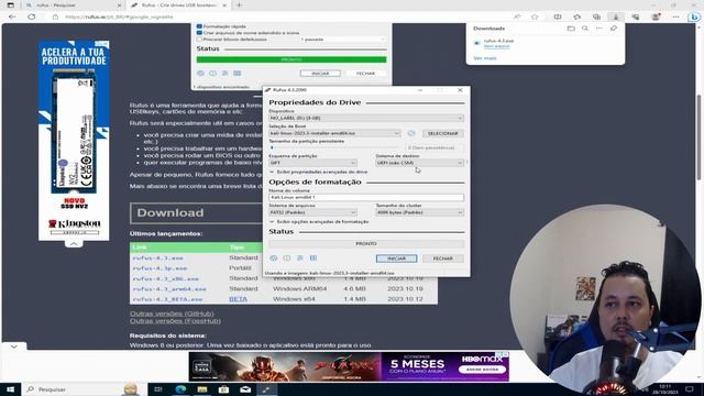 Instalação VirtualBox MacOS + Pendrive Bootavel + Instalaçao Kali Linux смотреть онлайн