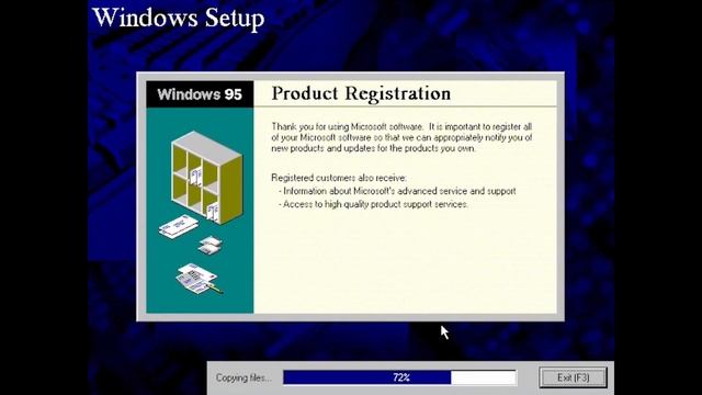 Installing Windows 95 build 285 смотреть онлайн