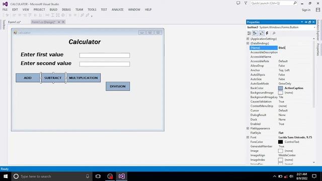 ( Part 1) Creating calculator in C# windows form Application.| Code With Master смотреть онлайн