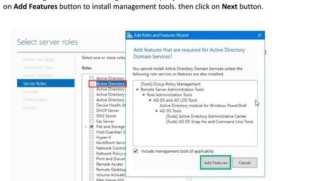 Install Active Directory on Windows Server 2016 смотреть онлайн