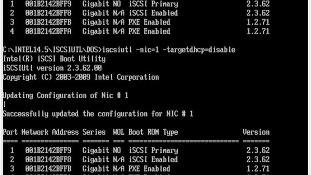 Configuring iSCSI on Sun PCI ExpressModule with iSCSIUTL смотреть онлайн