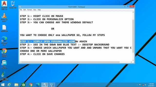HOW TO CHANGE WALLPAPER OF WINDOWS 8 смотреть онлайн