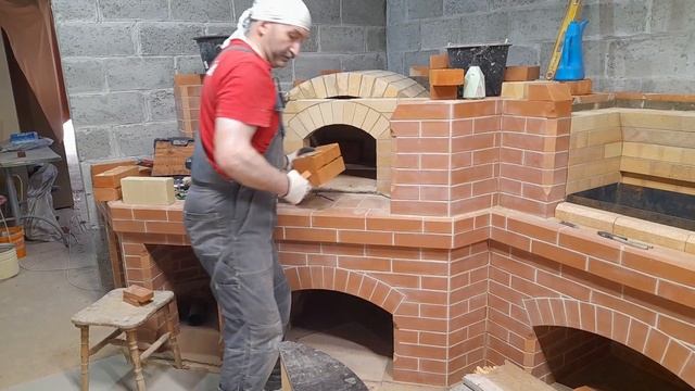 Как сделать свод русской печи, как сделать кирпичный свод,русская печь своими руками, .Выпуск 17 смотреть онлайн
