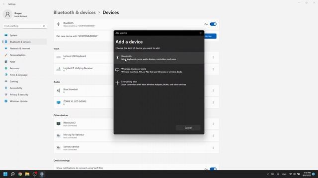 How to pair your Bluetooth Headset/Other bluetooth devices to (Windows 11) смотреть онлайн
