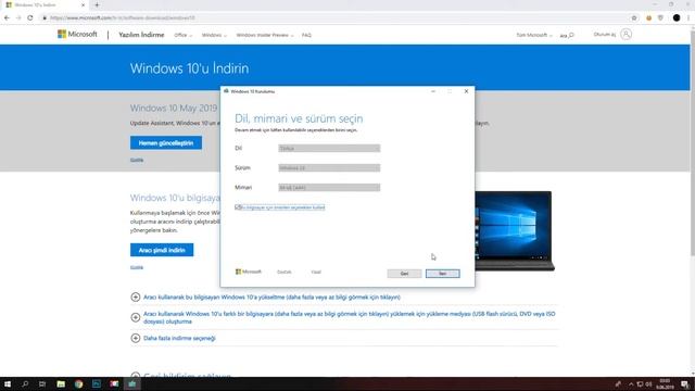 Windows 10 ISO İndirme - Format Nasıl Atılır Bölüm 1 смотреть онлайн