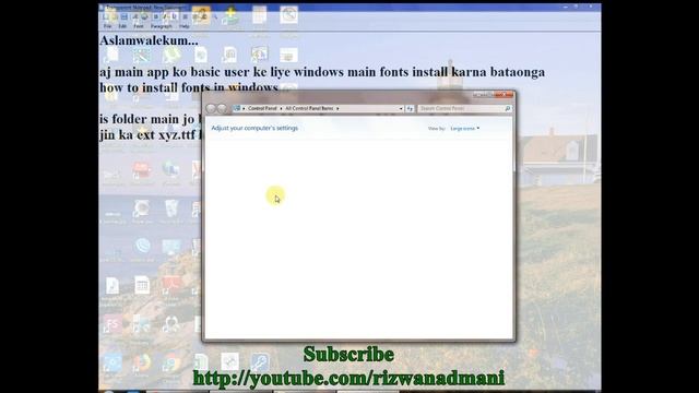 How To Install Fonts In Windows смотреть онлайн