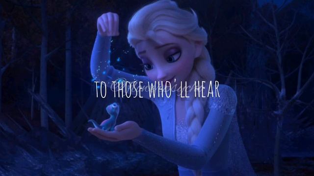 (FROZEN 2) ALL IS FOUND lyric video - EVAN RACHEL WOOD смотреть онлайн