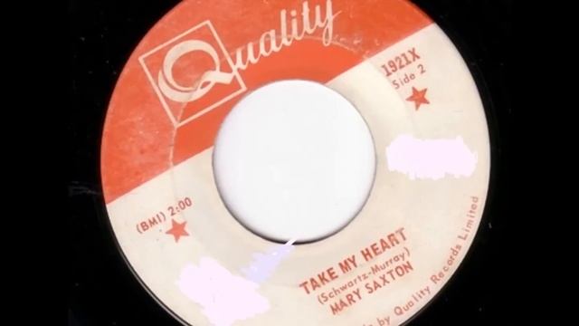 Mary Saxton ....Take my heart .1968. смотреть онлайн