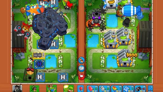 BTD Challenges 19 - Air vs Earth (ft. WIndows 18) смотреть онлайн