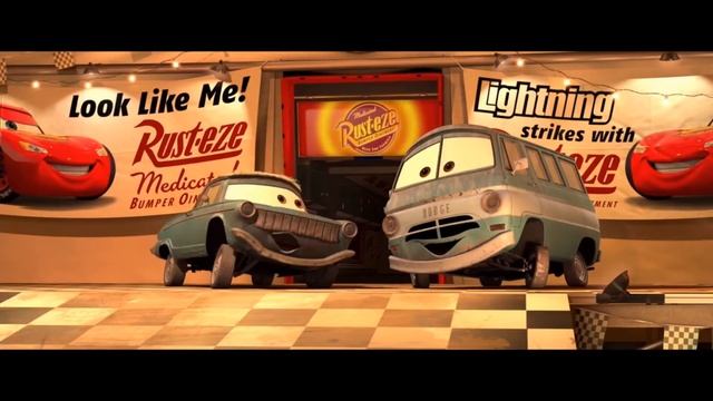 Cars | Rust-eze Scene смотреть онлайн