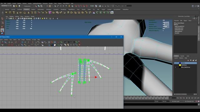 Basic 3D Bat Character Part 4 - Texturing смотреть онлайн