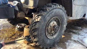 ШИНОМОНТАЖ КАМА 431 VS K-58 на КАВЗ 4х4