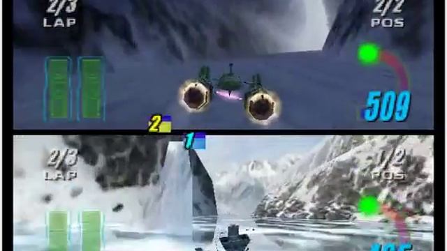 Star Wars Episode 1 Racer - Race 3 смотреть онлайн