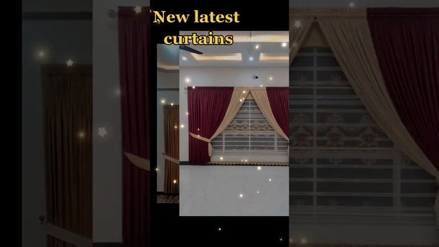 New latest beautiful curtains design living room bed room and windows fitting and setting by Nadeem смотреть онлайн