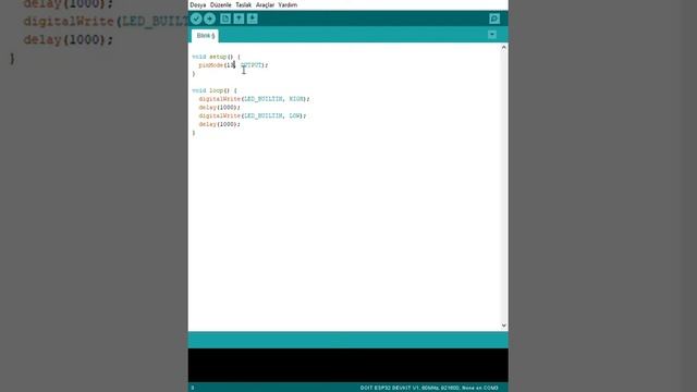 Arduino Başlangıç / Blink Nedir / Nasıl Çalışır смотреть онлайн