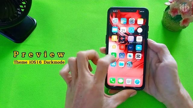 IOS 16 DARKMODE THEME FOR VIVO | TEMA IPHONE IOS16 TEMBUS SYSTEM DAN AKAR 😱