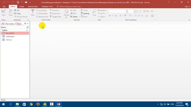 10. MS Access 2016 - How to Hide Object Table, Query, Form, Report смотреть онлайн