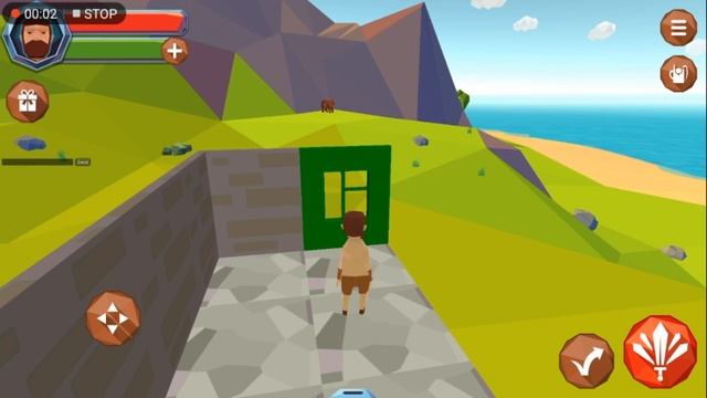 22. How to build a wall with a window. Heroes Survival Online. смотреть онлайн