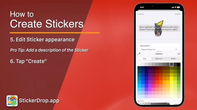 Sticker Drop Tutorial - How To Create Stickers on iOS 16 смотреть онлайн