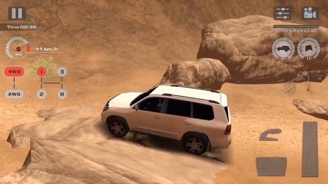 4x4 Desert Prado Race Drive HD Android Game Play By Thunder Gamers смотреть онлайн