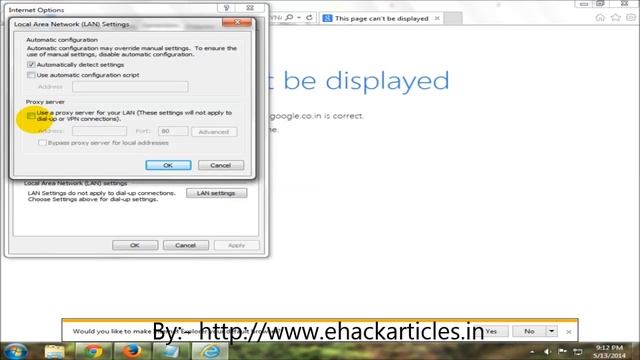 How to Setup Proxy Server or Proxy in Internet Explorer смотреть онлайн