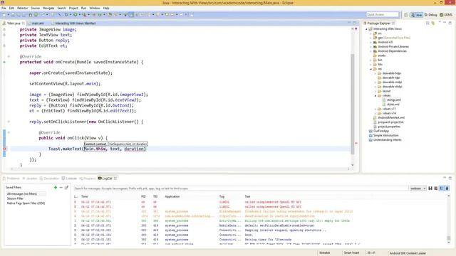 Android Development Tutorial (The Fundamentals P5) смотреть онлайн