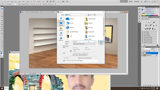 How To Make Classic 3D Wallpaper Desktop In Windows 10 8 7 смотреть онлайн
