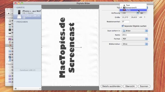 Digitale Bilder App (Mac OS X) смотреть онлайн
