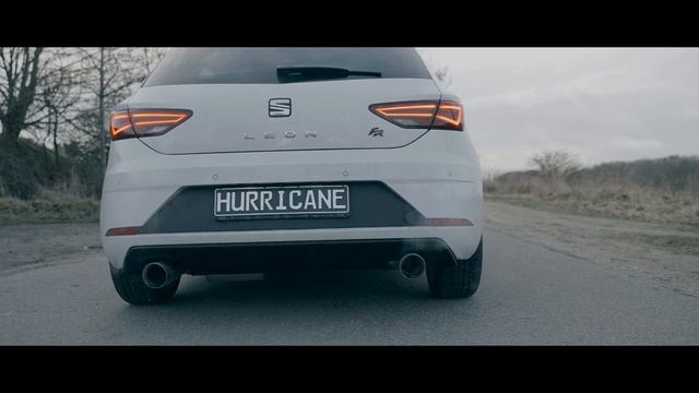Seat Leon FR 190 PS OPF - 3,5" Straight Pipe | HURRICANE EXHAUST Klappenabgasanlage смотреть онлайн