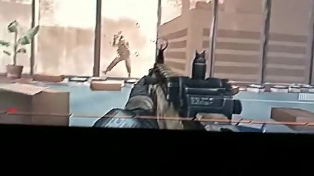 Washing windows with a Barrett 50cal. смотреть онлайн
