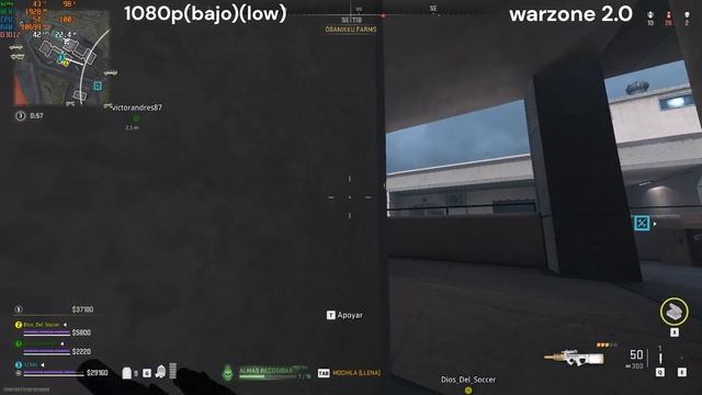 WARZONE 2.0 EN GTX 1050 2GB + I5-7400 16RAM смотреть онлайн