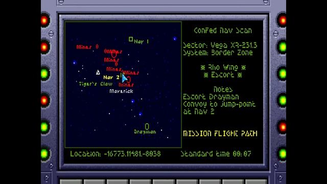 Wing Commander (windows) - 027 - Secret Missions 1 - Border Zone 2 смотреть онлайн