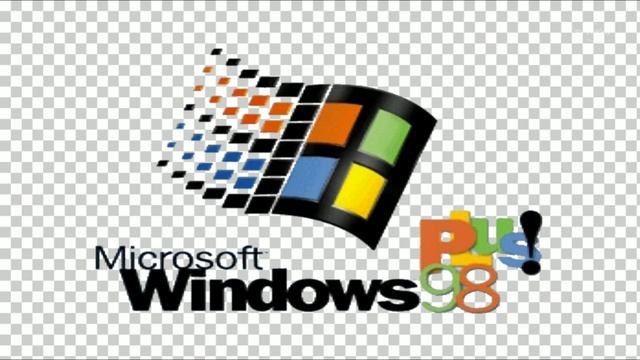 windows 98 PLUS! logo png смотреть онлайн