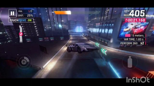 [TouchDrive] Asphalt 9 | LAMBORGHINI VENENO (2 *) | STAGE 15 | Nanjing Stroll | 1:13.797 | Top 25% смотреть онлайн