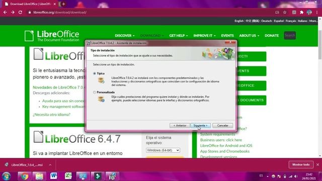 TUTORIAL INSTALACIÓN DEL LIBRE OFFICE EN WINDOWS 7 смотреть онлайн