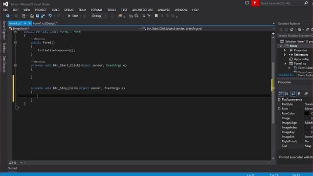 Timer Control in c# смотреть онлайн