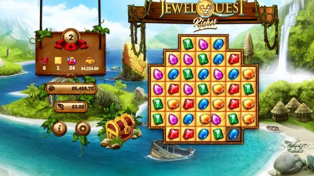 Jewel Quest Riches by Old Skool Studios - preview смотреть онлайн