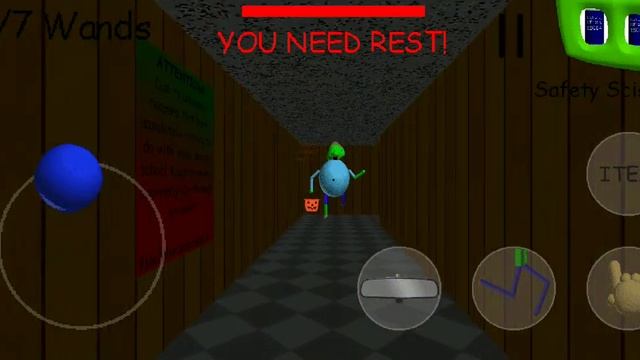 Baldi's Basics Halloween Party Android! смотреть онлайн