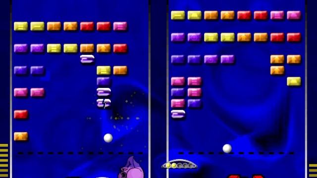 pop-pop - Breakout with a Competitive Twist from Ambrosia for Classic Macintosh смотреть онлайн