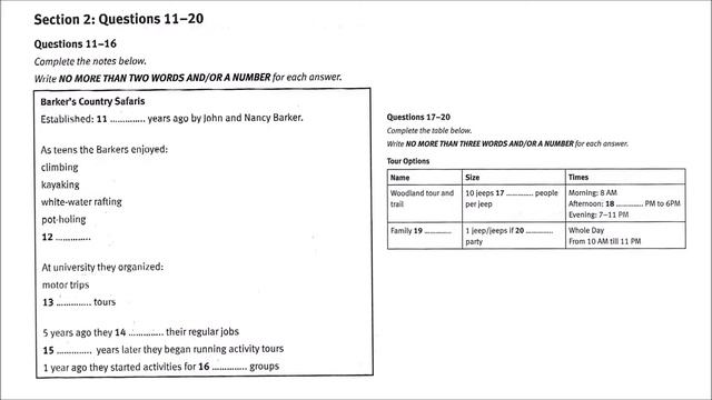 University Accommodation Dept Listening / University Accommodation Dept Listening Answers