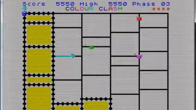 Colour Clash - ZX Spectrum - emulador ZX4ALL beta2 - probado Windows 7 x64 смотреть онлайн