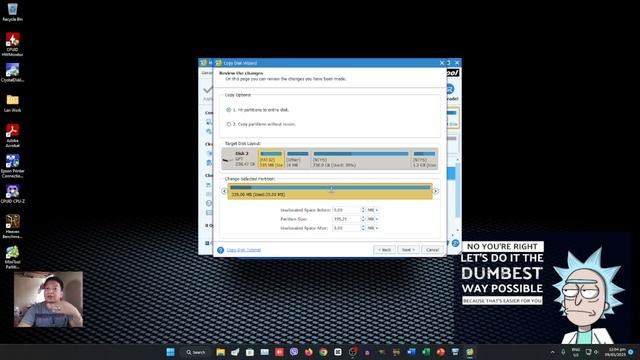 HOW TO COPY WINDOWS 11 TO A BIGGER HARD DRIVE (tagalog) смотреть онлайн