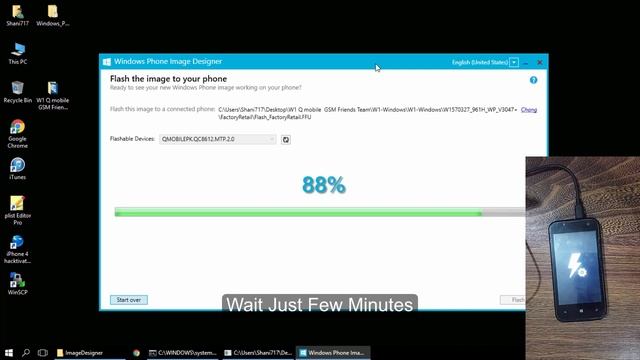 Qmobile W1 | HOw To Flash Qmobile W1 Windows Phone | GSM Friends Team смотреть онлайн